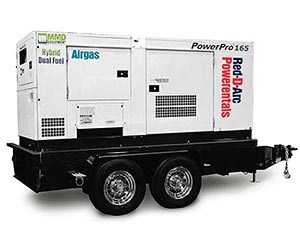 MMD PowerPro 150kVA Natural Gas Rental r